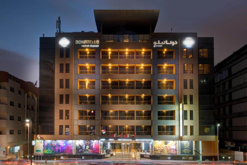 O edifício em que o hotel se localiza