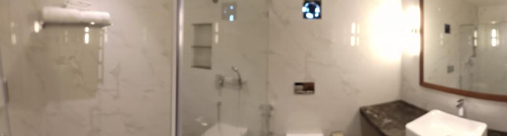 Koupelna v ubytování Cosmique Clarks Inn Suites Goa