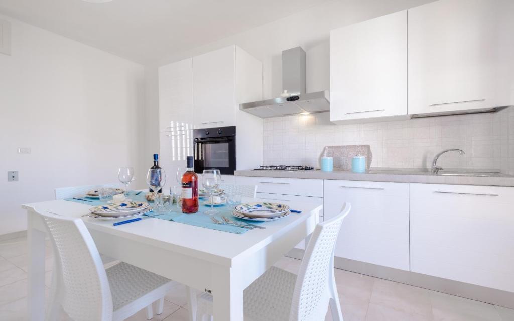 Kuchyň nebo kuchyňský kout v ubytování Apartment Mikao - Torre Pali