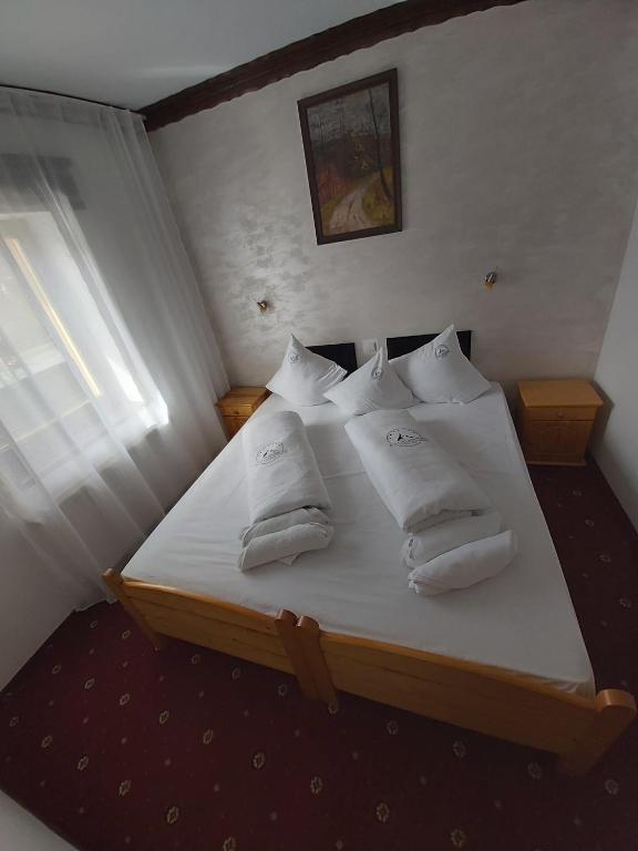 Posteľ alebo postele v izbe v ubytovaní Wisła Mountain SPA