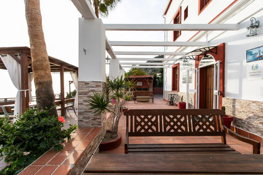 Balkón nebo terasa v ubytování CASA CUARTEL EL VELERO