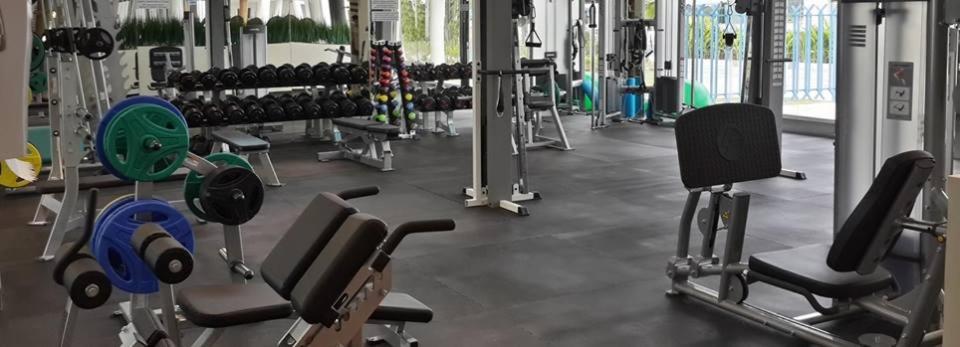 Gimnasio o instalaciones de fitness de Hotel Mykonos