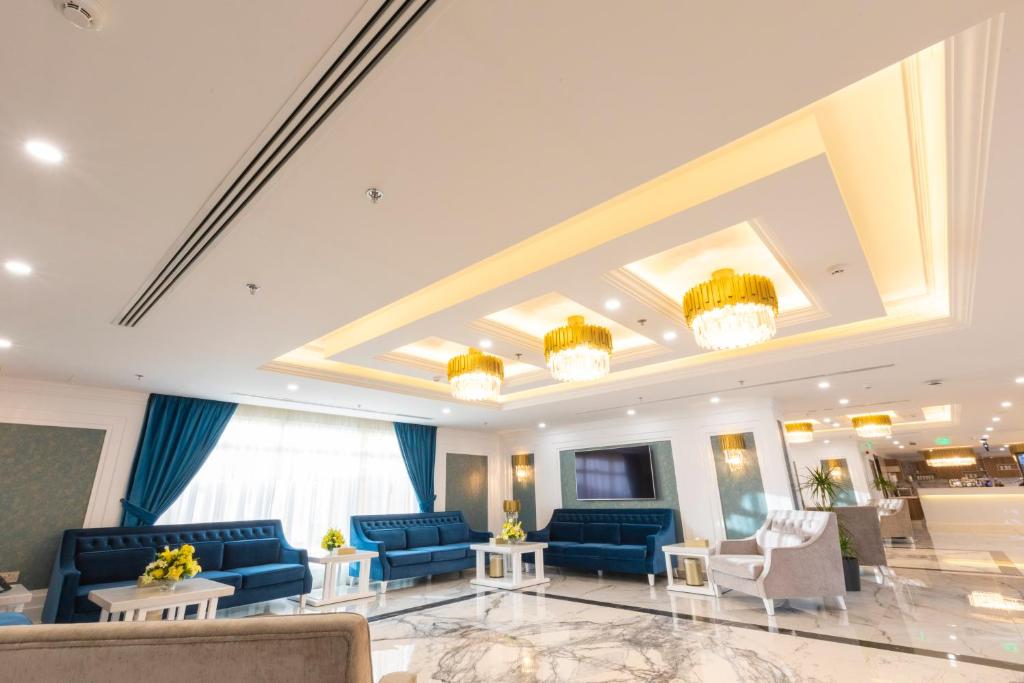Posezení v ubytování Remaj Hotel