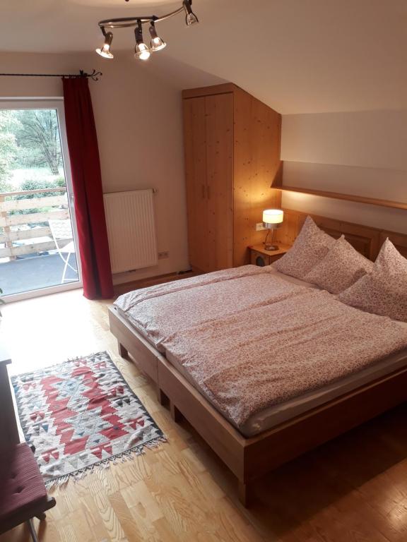 Postel nebo postele na pokoji v ubytování Apartmenthaus AMELIE