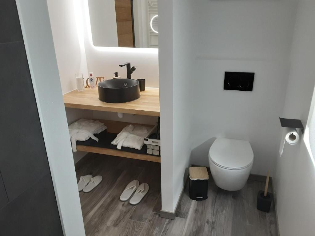 Koupelna v ubytování Cocoon Douce Heure