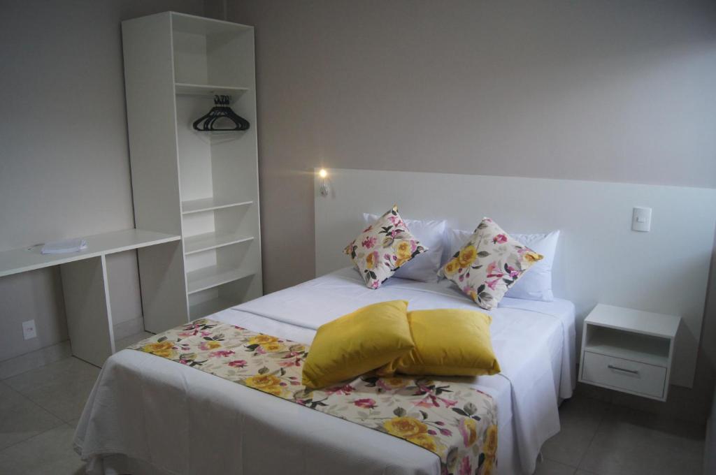 Postel nebo postele na pokoji v ubytování Ventura Hotel