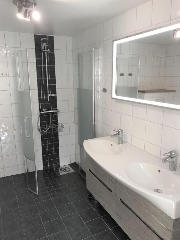 Koupelna v ubytování Fogelbergs TuB