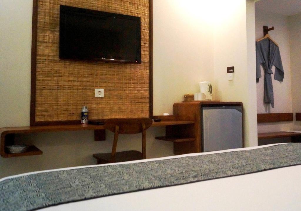 TV a/nebo společenská místnost v ubytování Arana Suite