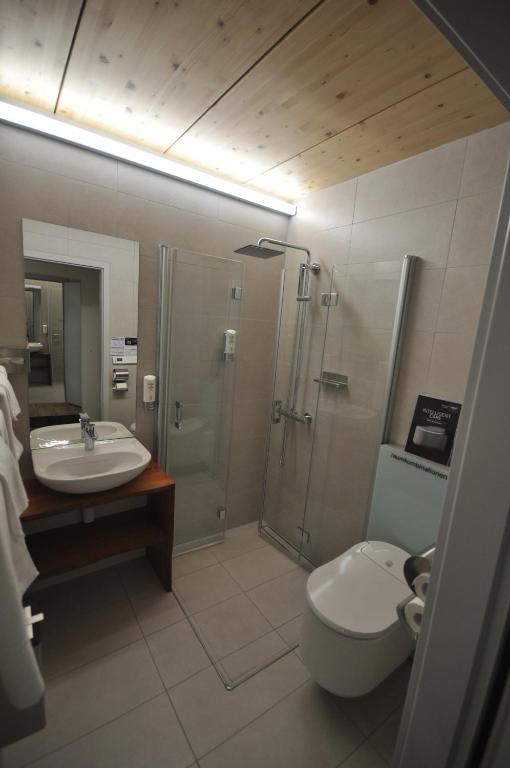 Koupelna v ubytování Boutique Hotel BS16 before Bern City Parking gratis