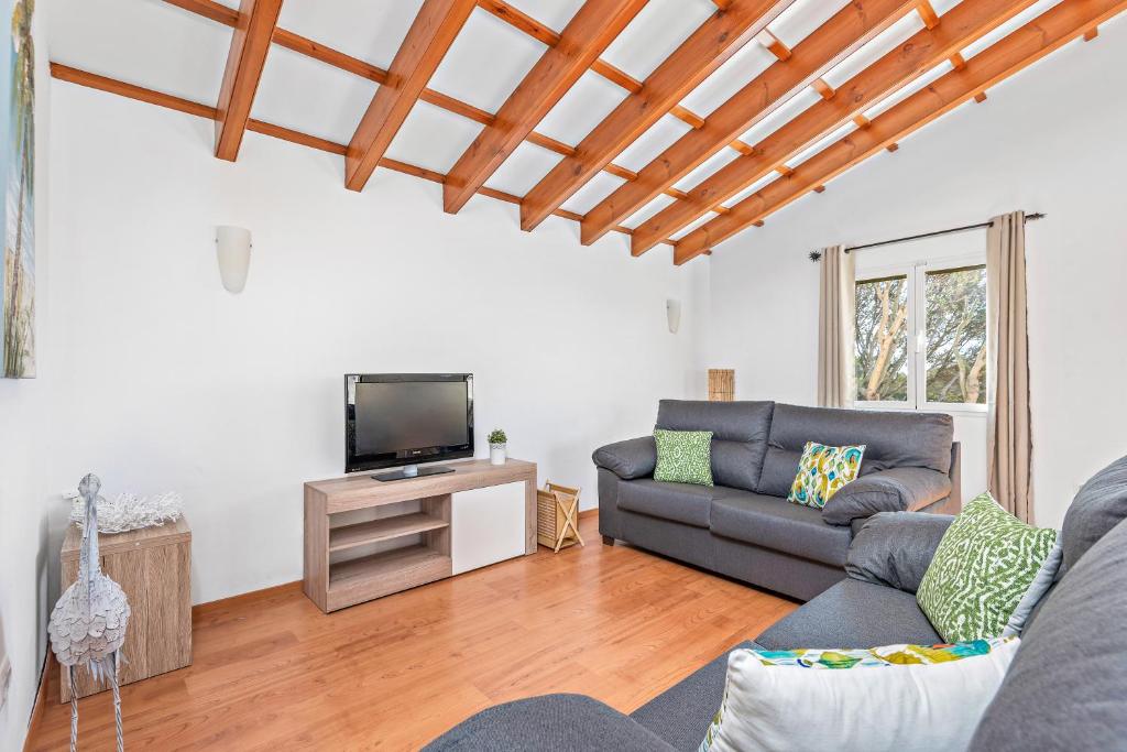 Televízia a/alebo spoločenská miestnosť v ubytovaní Villa Flomertor 1 by Mauter Villas