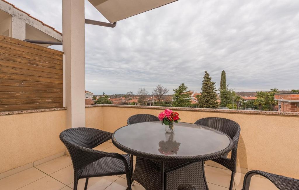 Balkón nebo terasa v ubytování Apart Residence Leko