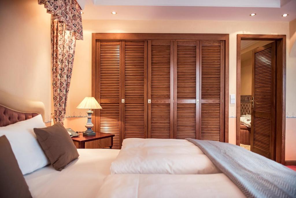 Postel nebo postele na pokoji v ubytování Sunderland Hotel