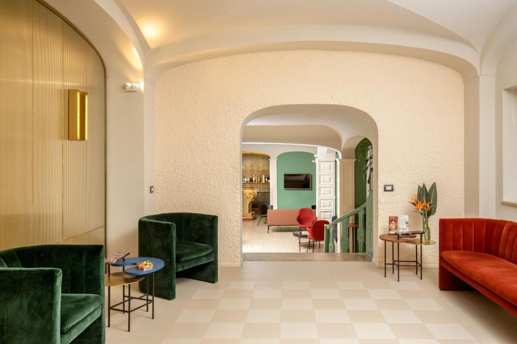 Posezení v ubytování Hotel Colosseum