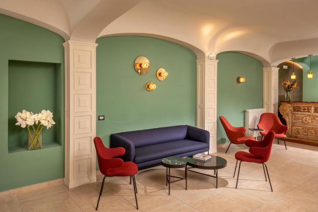 Posezení v ubytování Hotel Colosseum