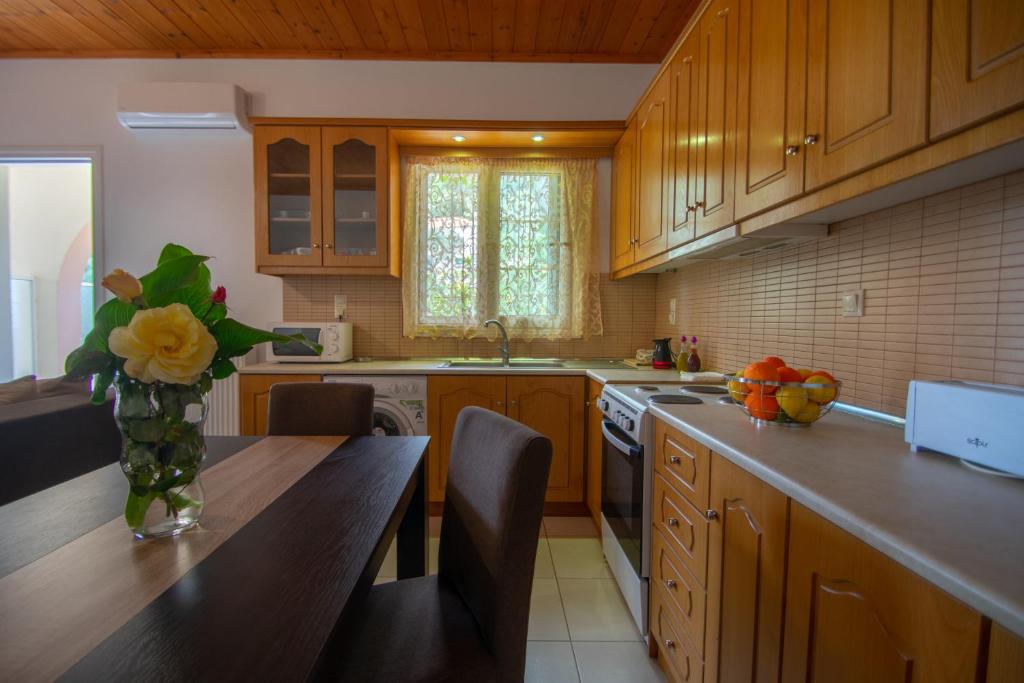 Kuchyňa alebo kuchynka v ubytovaní Family Private Homes & Sea View by "elite"