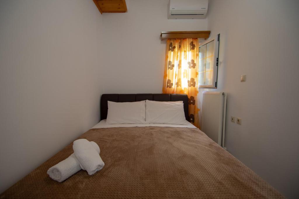 Posteľ alebo postele v izbe v ubytovaní Family Private Homes & Sea View by "elite"