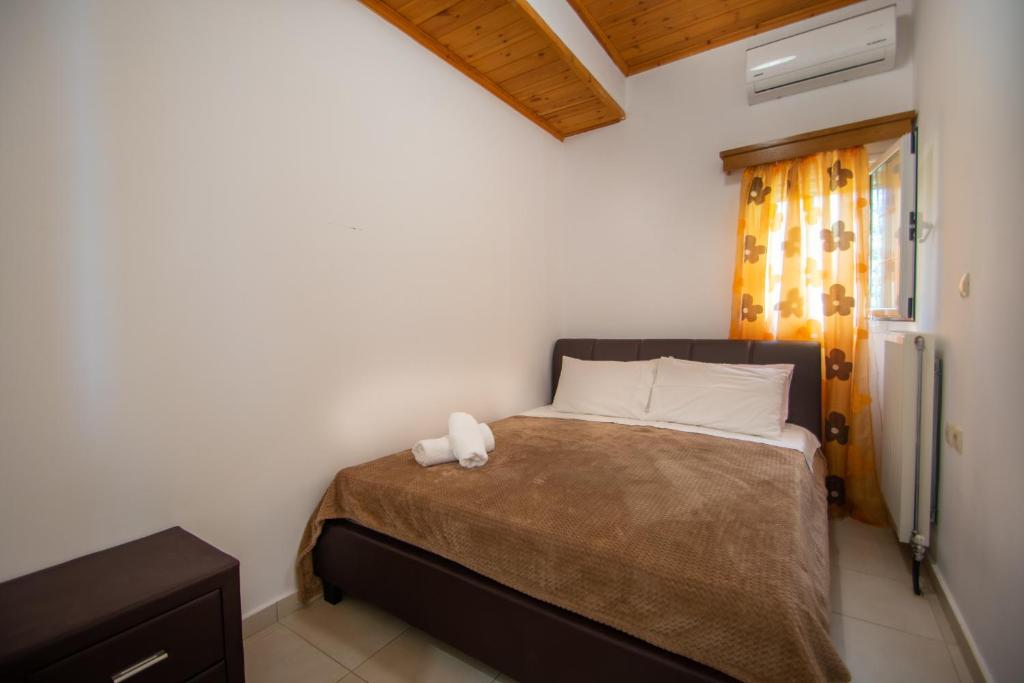 Posteľ alebo postele v izbe v ubytovaní Family Private Homes & Sea View by "elite"