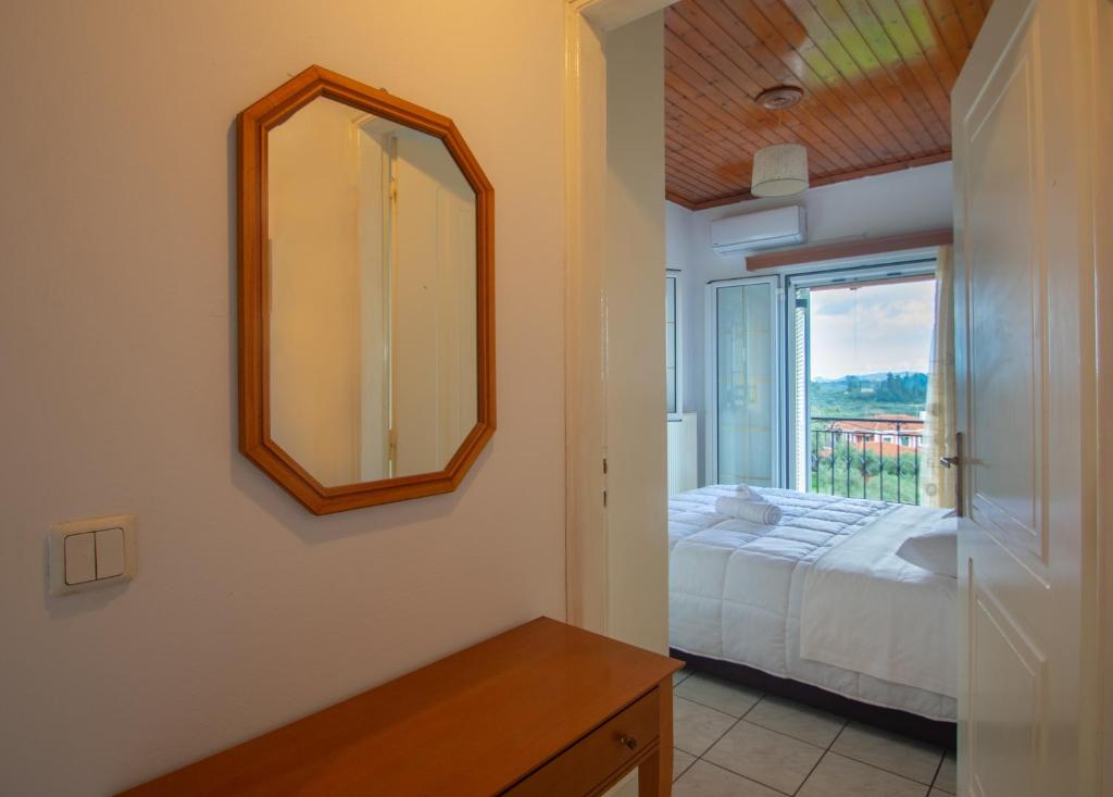Posteľ alebo postele v izbe v ubytovaní Family Private Homes & Sea View by "elite"
