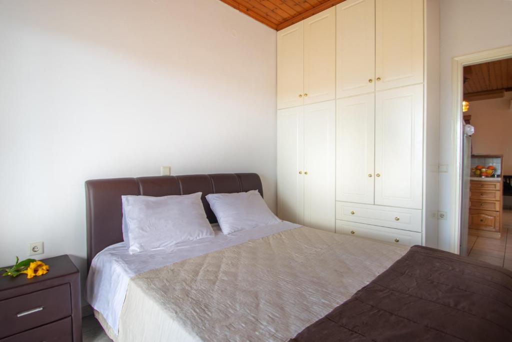 Posteľ alebo postele v izbe v ubytovaní Family Private Homes & Sea View by "elite"