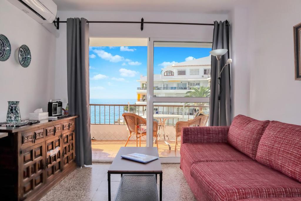 Balkón nebo terasa v ubytování Acapulco Playa 308 Apartments Casasol