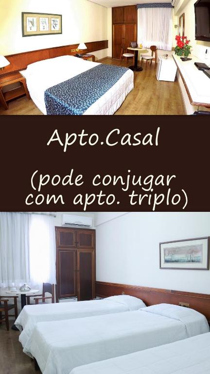 Postel nebo postele na pokoji v ubytování Crillon Palace Hotel