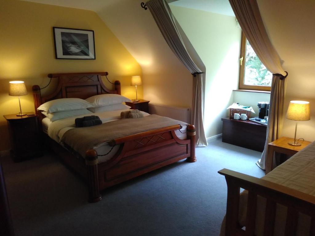 Letto o letti in una camera di Valhalla BnB
