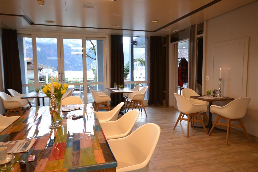 Posezení v ubytování Seehotel Riviera at Lake Lucerne