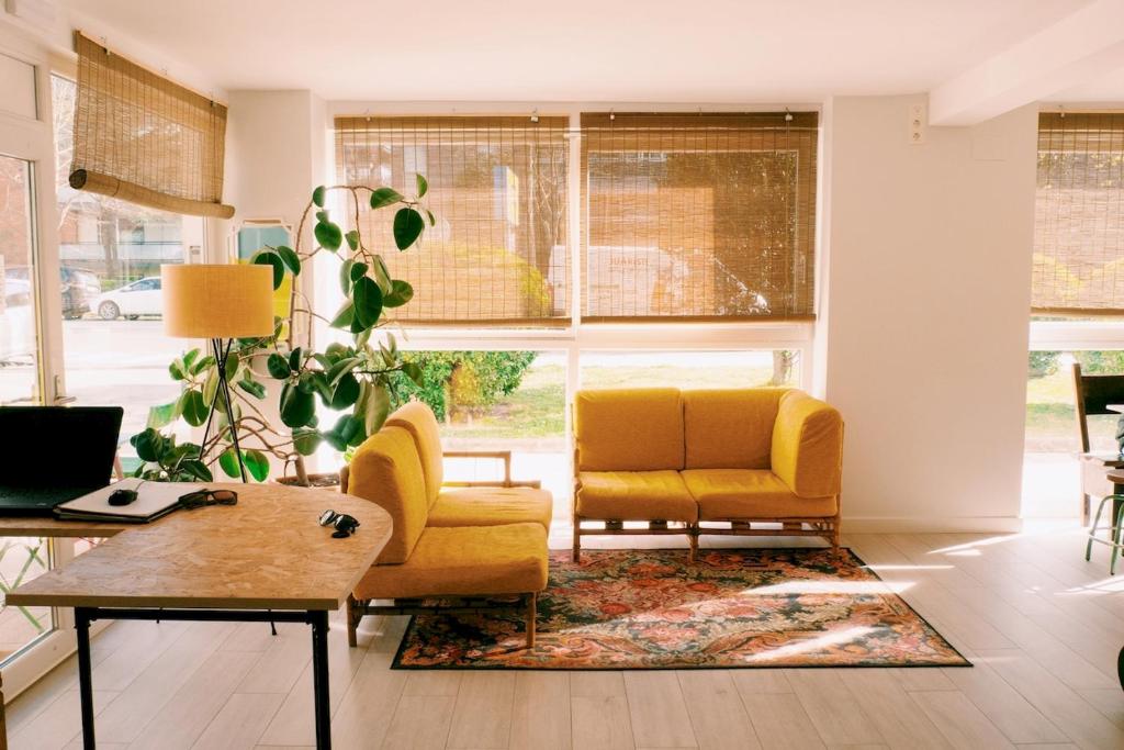 Posezení v ubytování Blai Blai Hostel