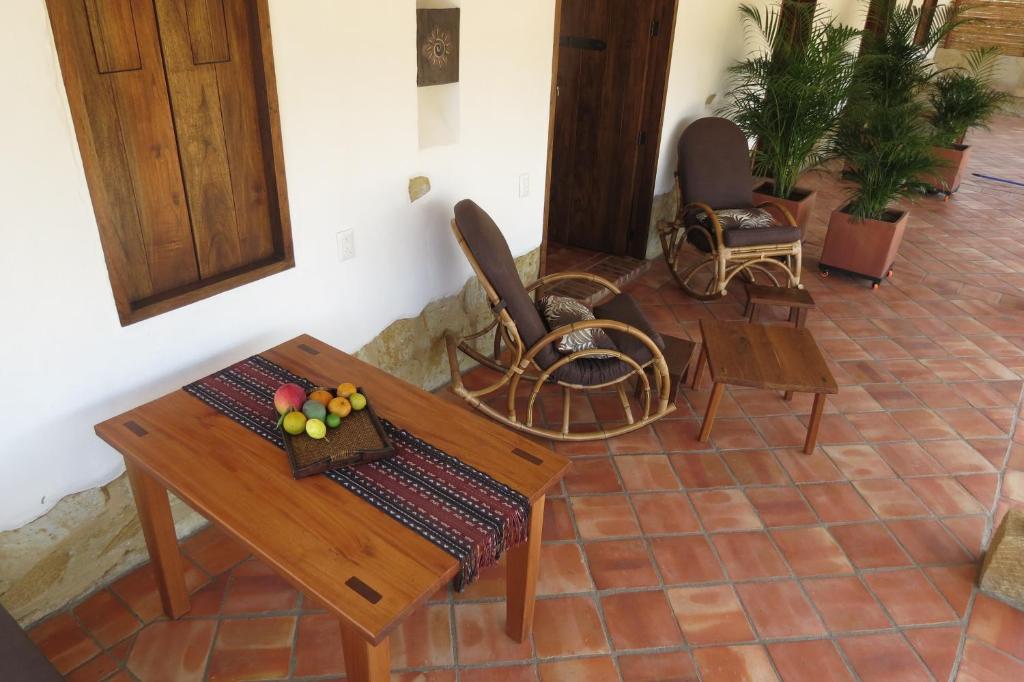 Posezení v ubytování Casa Alamanda B&B