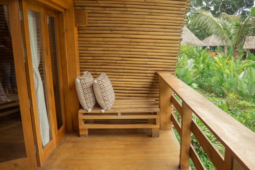 Zahrada ubytování Lagoona Beach Bungalows - Eco Stay