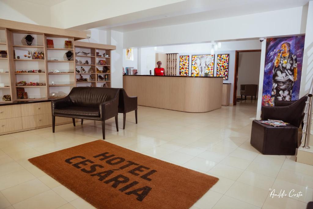 Vstupní hala nebo recepce v ubytování Hotel Cesaria