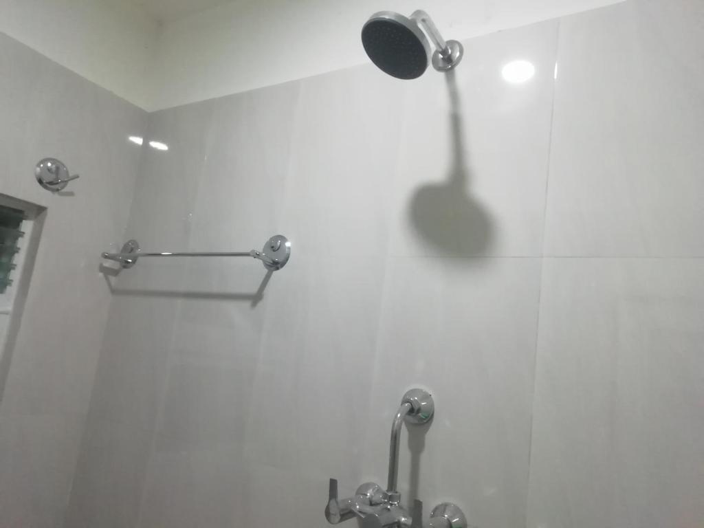 Koupelna v ubytování Manaslu Homestay