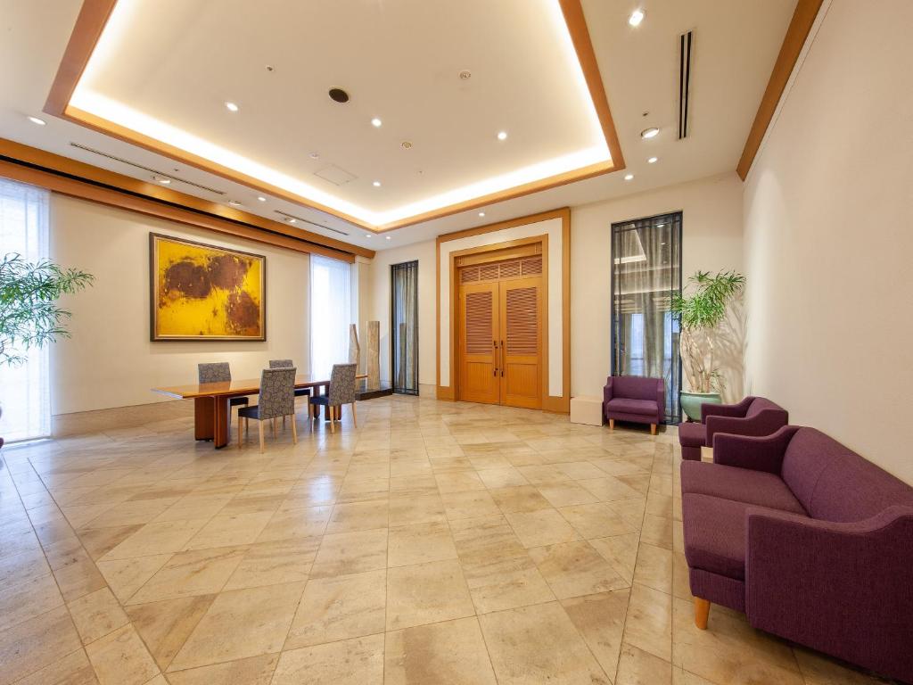 Posezení v ubytování President Hotel Mito