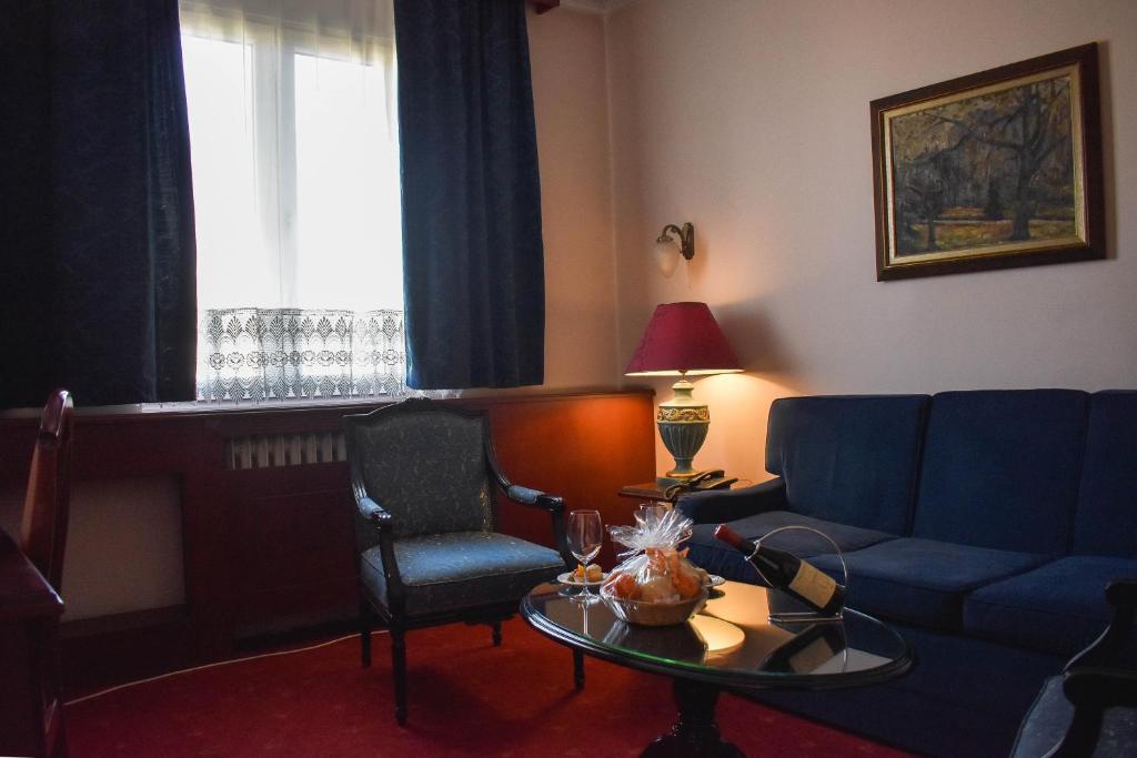 Posezení v ubytování Palace Hotel