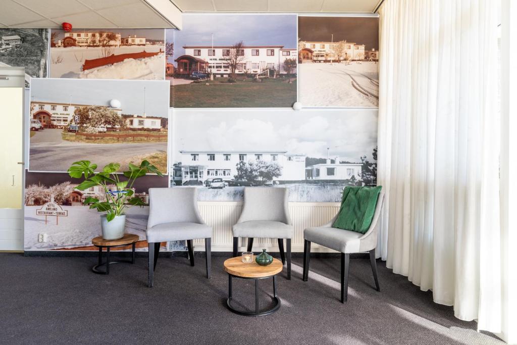 Posezení v ubytování Hotel Ameland