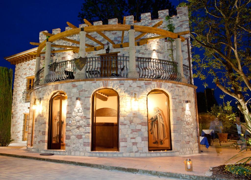 Budova, kde se bed and breakfast nachází