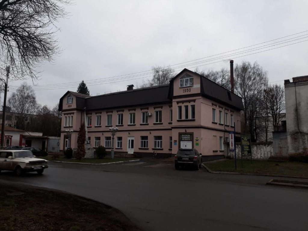 Budova, kde se aparthotel nachází