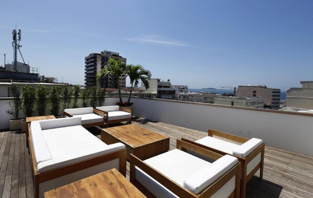  Penthouse grande com terraço e jacuzzi