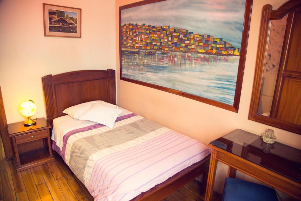 Postel nebo postele na pokoji v ubytování Posada Tambuca