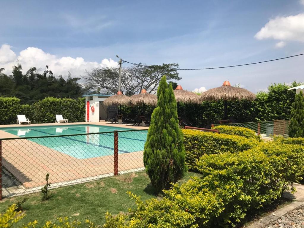 Bazén v ubytování Desiderata Resort nebo v jeho okolí