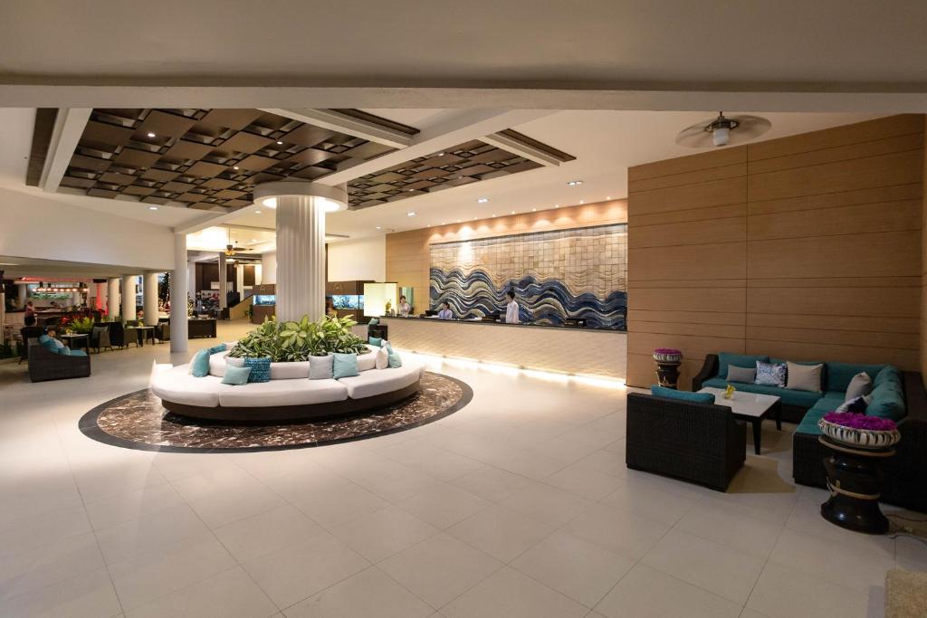 Posezení v ubytování Methavalai Hotel