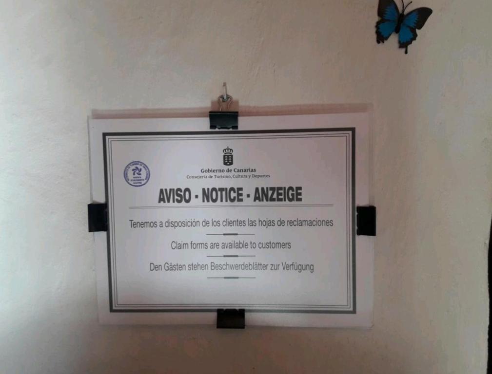 Certifikát, hodnocení, plakát nebo jiný dokument vystavený v ubytování Silence's Cave Rural House