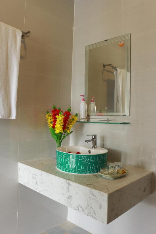 Phòng tắm tại Lam Garden Boutique Homestay