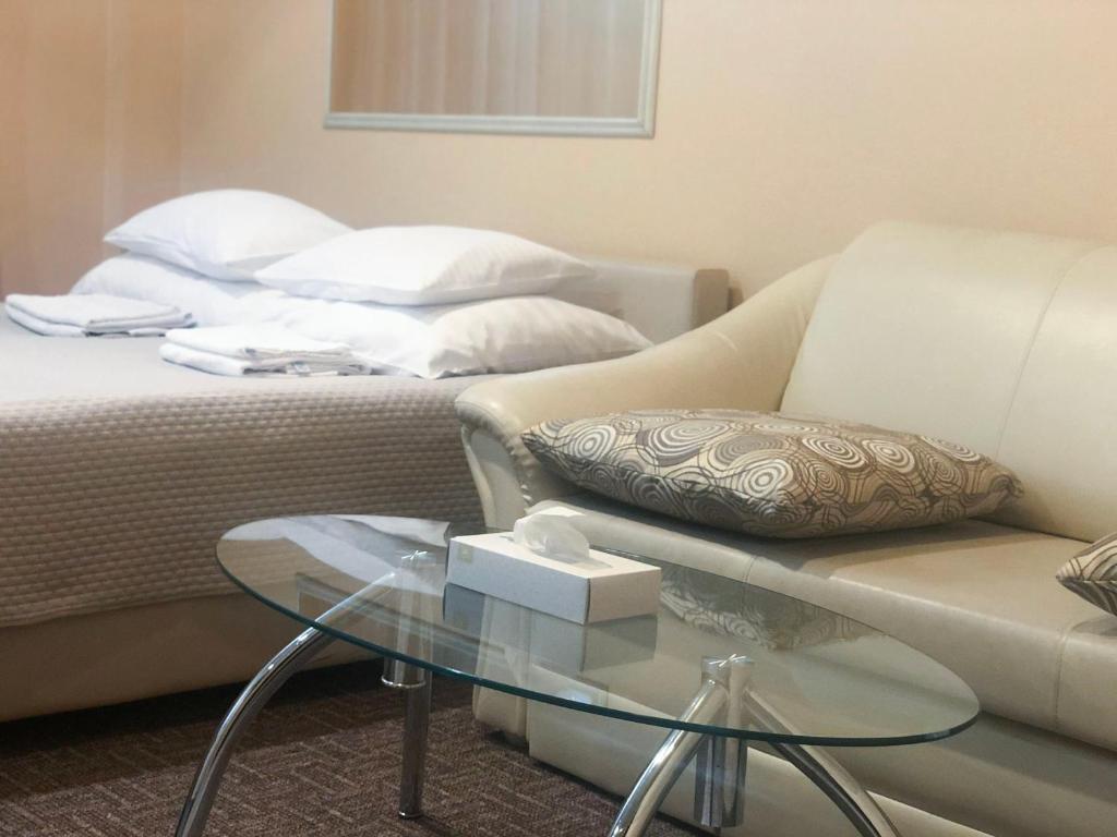 Posezení v ubytování Hotel Yes