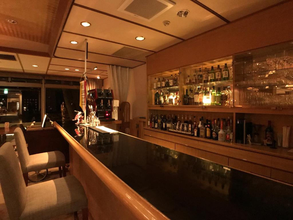 Lounge nebo bar v ubytování Komatsu-kan Kofu-tei