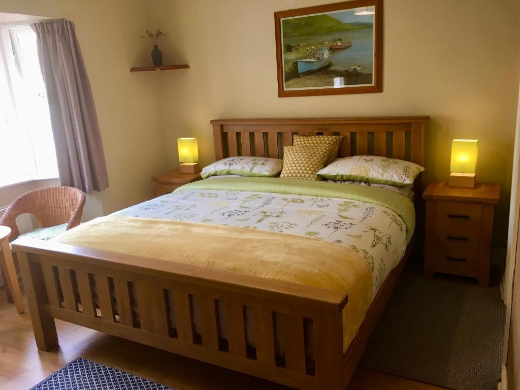 Postel nebo postele na pokoji v ubytování Rugged Glen Accommodation