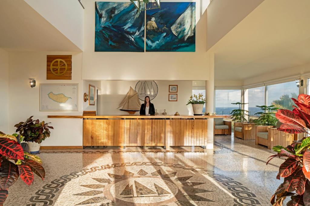 Vstupní hala nebo recepce v ubytování Albatroz Beach & Yacht Club