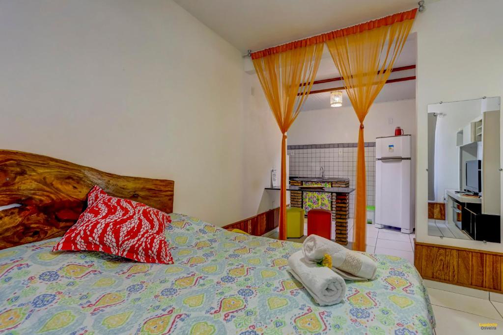 A cozinha ou cozinha compacta de Pousada Residenzial Cariocare