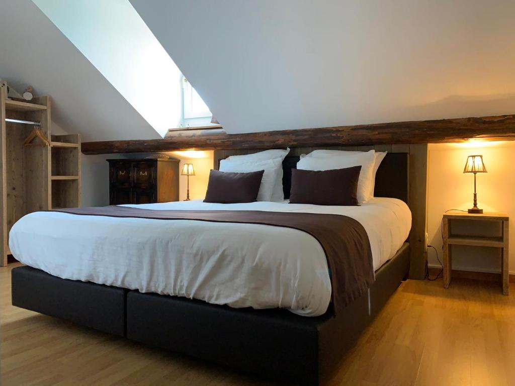 Postel nebo postele na pokoji v ubytování Ard'envie Bed&Breakfast