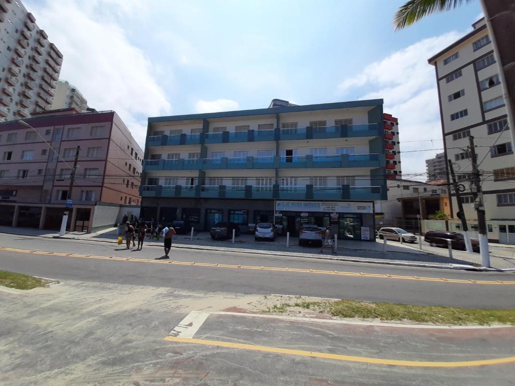  Apartamento 1 dormitório Frente ao Mar Praia Grande